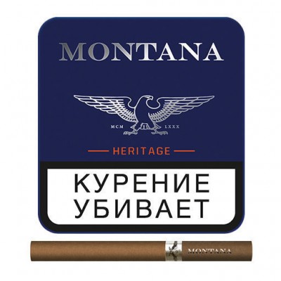 Сигариллы Montana Heritage (20шт/жест.кор)