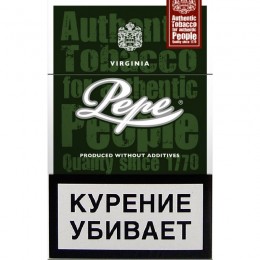 Сигареты Pepe Dark Green (Пепе Дарк Грин) 