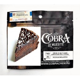КТ Cobra La Muerte, 40 г 740 Дьявольский пирог с орехами