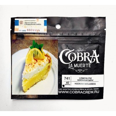 КТ Cobra La Muerte, 40 г 741 Лимонный пирог 