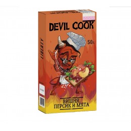 КС Devil Cook hard 1.2 % 50г Вишня персик и мята 