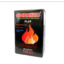 Уголь Cocobrico 108шт. FLAT