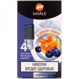 Картриджи inHALE Blueberry Orange ШТУЧНО (совместимы с JUUL) (П4Ш)