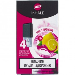 Картриджи inHALE Pink lemonade ШТУЧНО (совместимы с JUUL) (П4Ш)